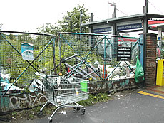 North Acton rubbish