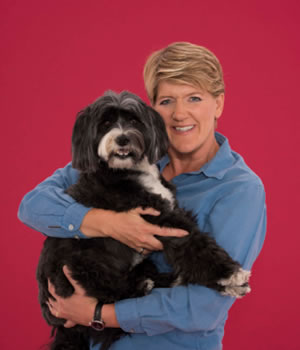 clare balding and her dog archie 