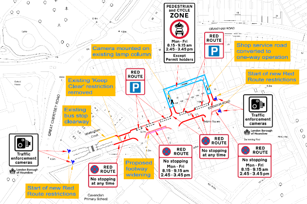 Edensor Road to become a Red Route