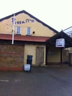 an image of the former Pissarro restaurant now closed 