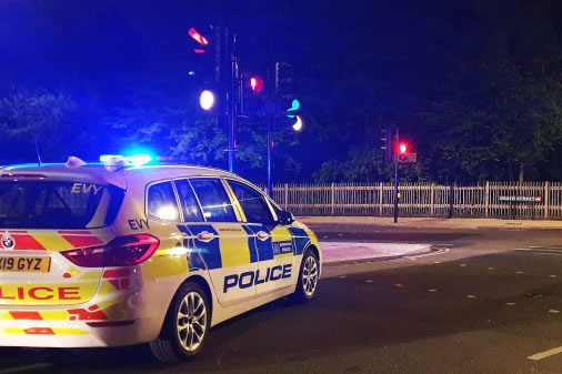 Armed Police on the Streets of South Ealing