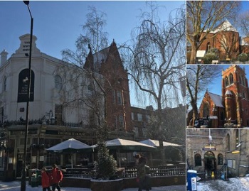 MP Greg Hands' pics of Fulham in the snow
