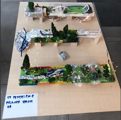 St Peter's Primary's entry to the Hammersmith High Line competition