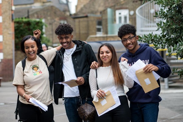 Students William Morris Sixth Form celebrate A Level results