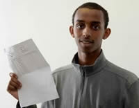 Ali Omar star pupil at Hammersmith Academy
