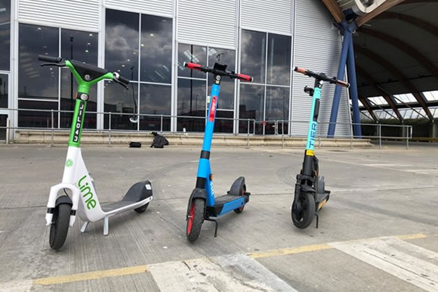 Three companies providing e-scooters for trial in some boroughs 