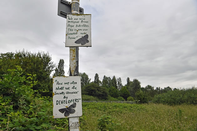 Campaigners are unhappy with HS2 work on Wormwood Scrubs