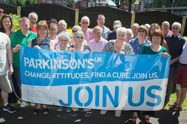 Volunteers for Parkinson's UK in London 