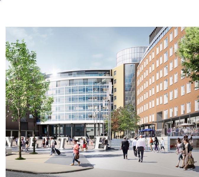 CGI of redeveloped TV Centre