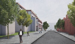 Image of proposals for north site of White City Campus