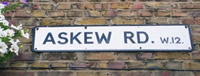 Askew Road sign