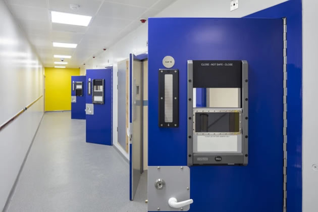 Hammersmith Police station custody cells