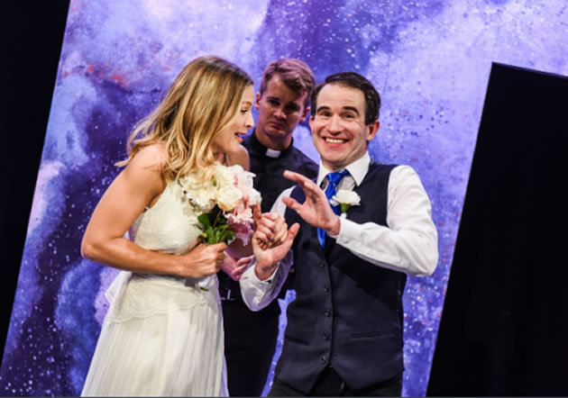 image of wedding from chiswick playhouse production 